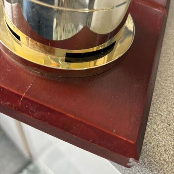 Sunbeam Barometer Thermometer Humidity Weather Station With Key - Picture 14 of 16